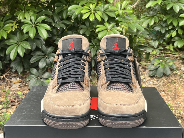 Authentic Travis Scott x Air Jordan 4 Retro Brown