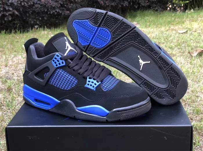 Authentic Air Jordan 4 “Blue Thunder”  