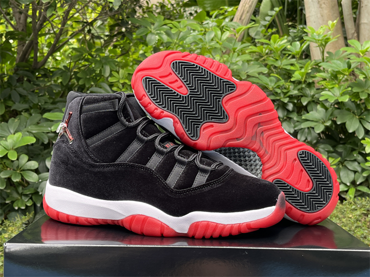 Authentic Air Jordan 11 WMNS “Bred Velvet”