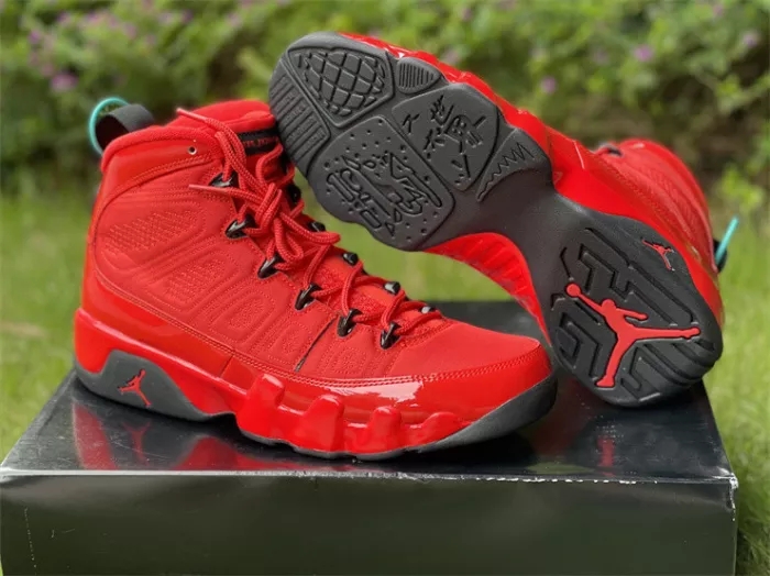 Authentic Air Jordan 9 “Chile Red”