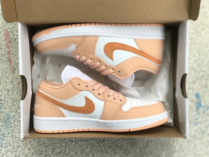 Authentic Air Jordan 1 Low “Sunset Haze” Women Shoes