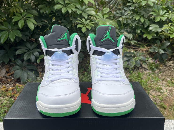 Authentic Air Jordan 5 WMNS “Lucky Green”