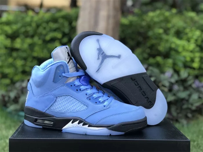 Authentic Air Jordan 5 “UNC