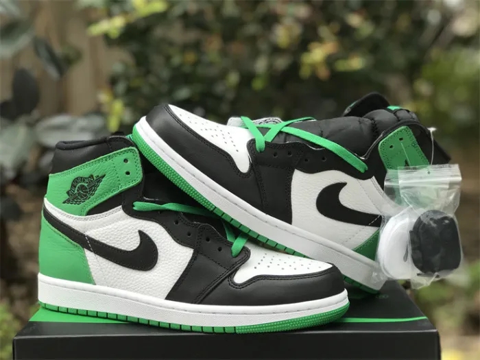 Authentic Air Jordan 1 High OG “Lucky Green”