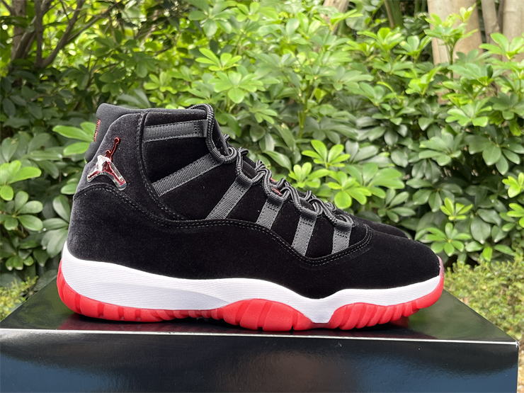 Authentic Air Jordan 11 WMNS “Bred Velvet”