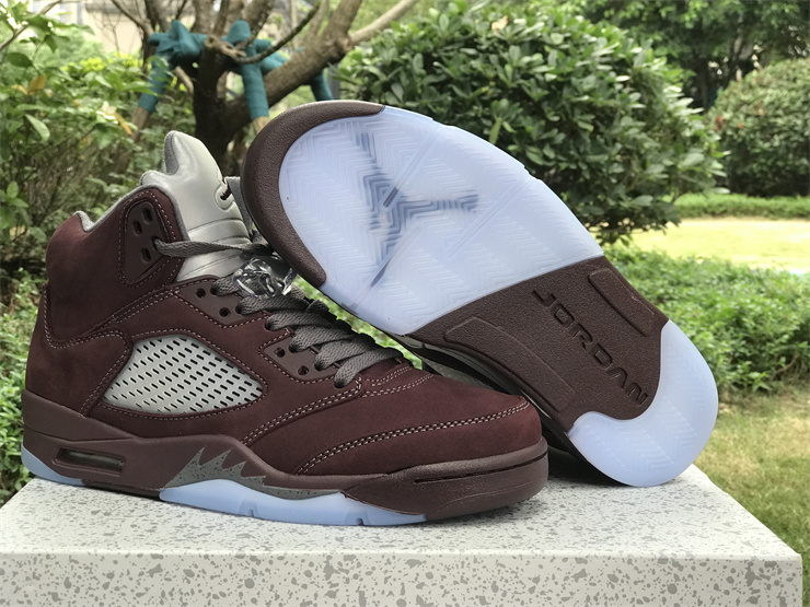 Authentic Air Jordan 5 “Burgundy”