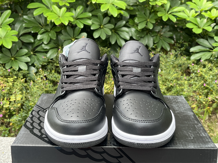 Authentic Air Jordan 1 Low “Black Elephant”