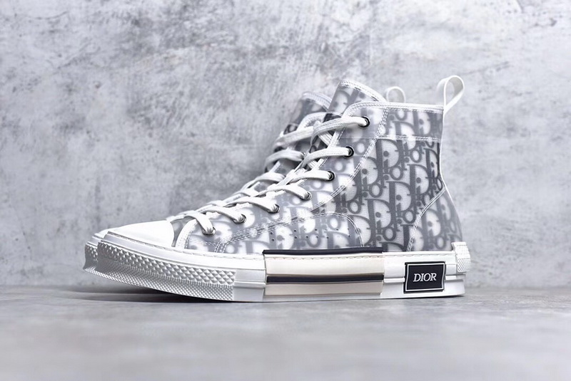 Authentic Dior Oblique High Top Sneakers