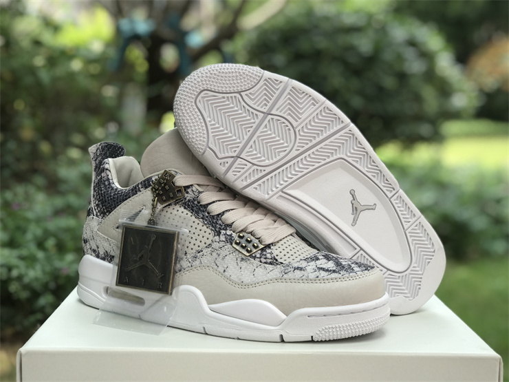 Authentic Air Jordan 4 Premium “Snakeskin”