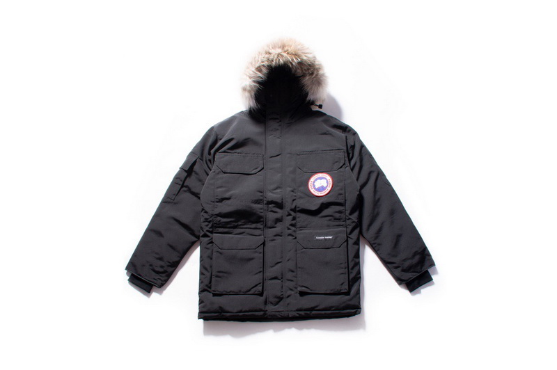 Canada Goose Down Jacket 08 With Removable Real coyote fur ruff Men-005