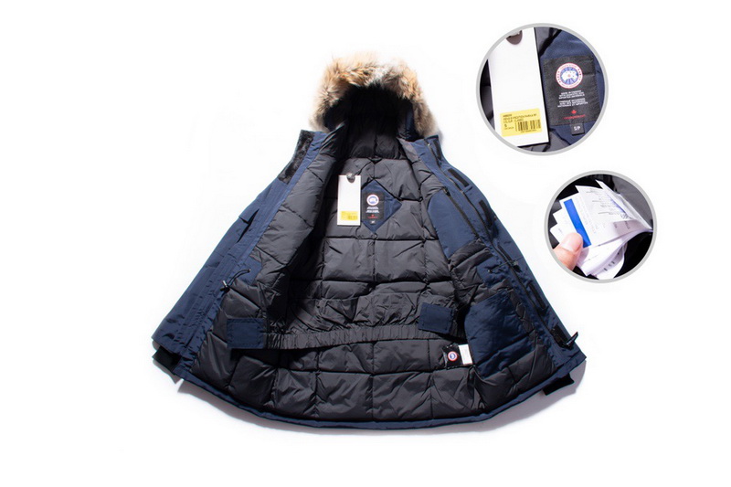 Canada Goose Down Jacket 08 With Removable Real coyote fur ruff Men-006