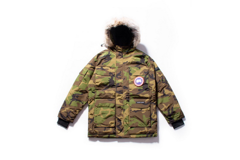 Canada Goose Down Jacket 08 With Removable Real coyote fur ruff Men-008