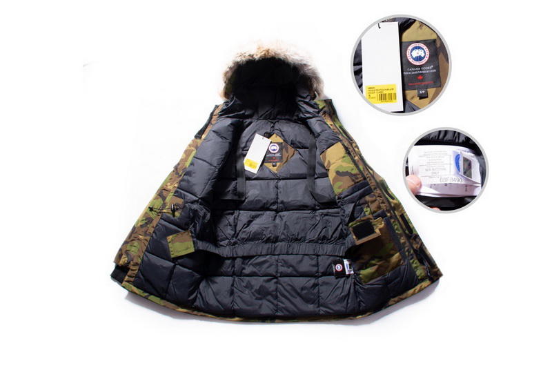 Canada Goose Down Jacket 08 With Removable Real coyote fur ruff Men-008