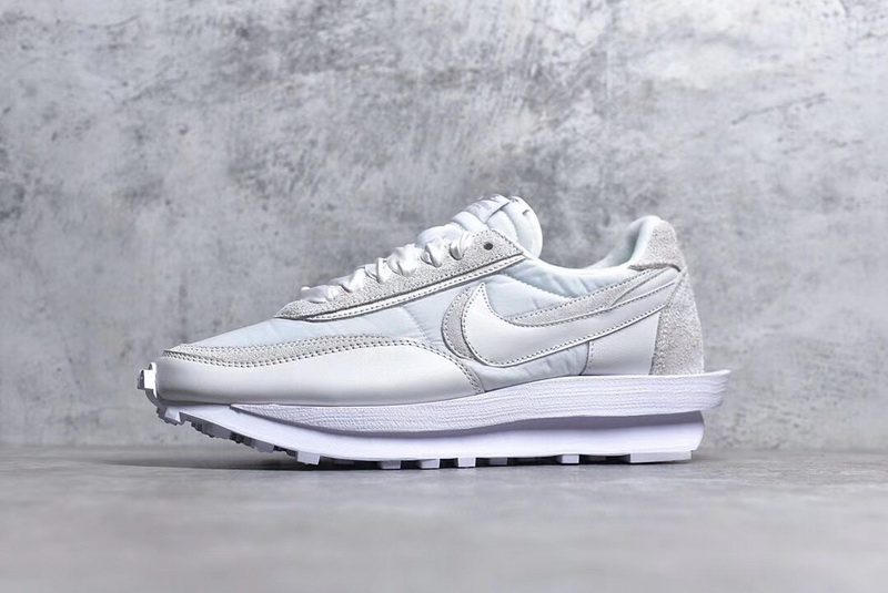 Authentic sacai x Nike LDV Waffle “White Nylon”