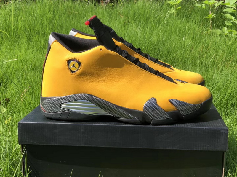 Authentic Air Jordan 14 SE “Black Fer ra ri”