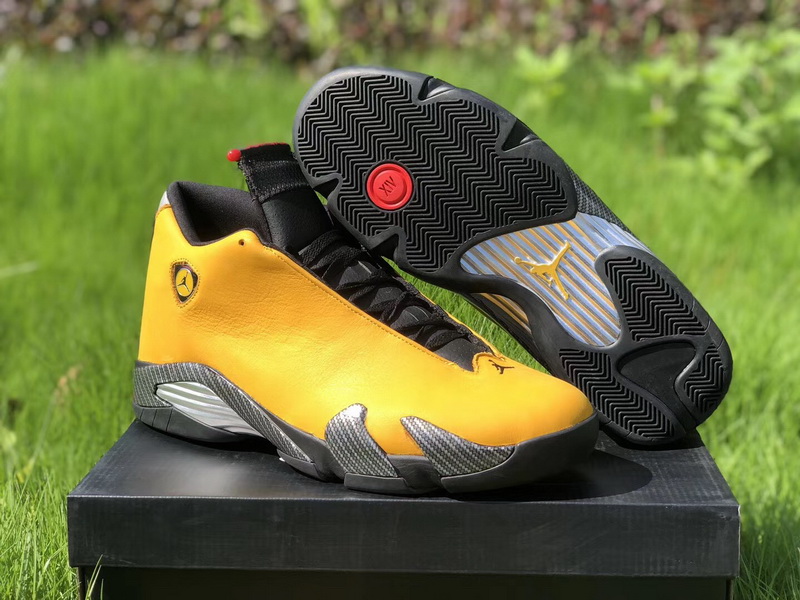 Authentic Air Jordan 14 SE “Black Fer ra ri”