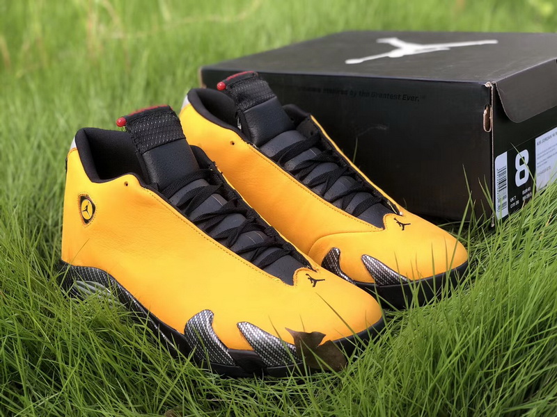 Authentic Air Jordan 14 SE “Black Fer ra ri”