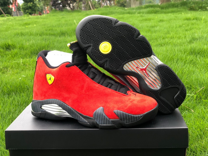 Authentic Air Jordan 14 “Fer ra ri”