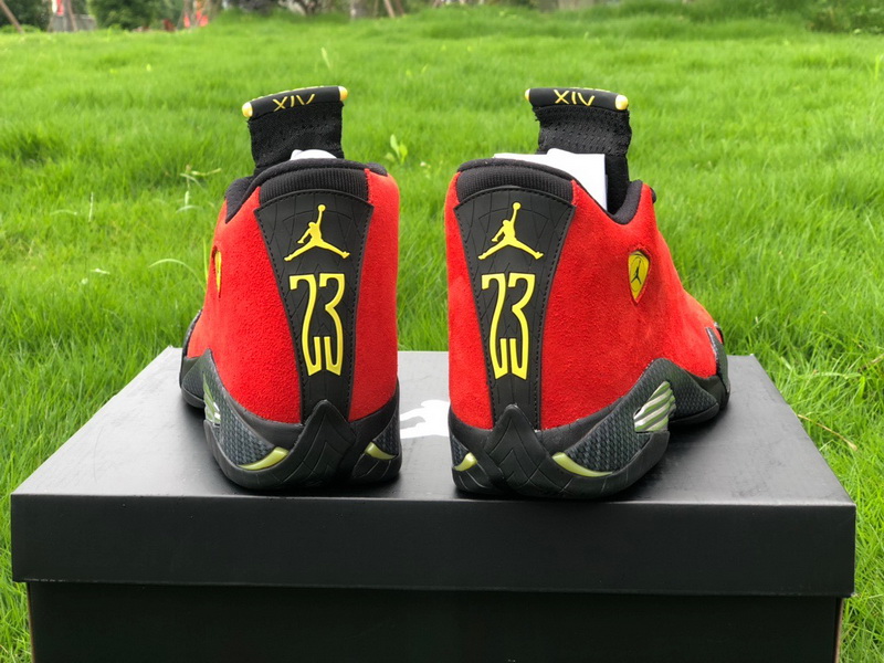 Authentic Air Jordan 14 “Fer ra ri”