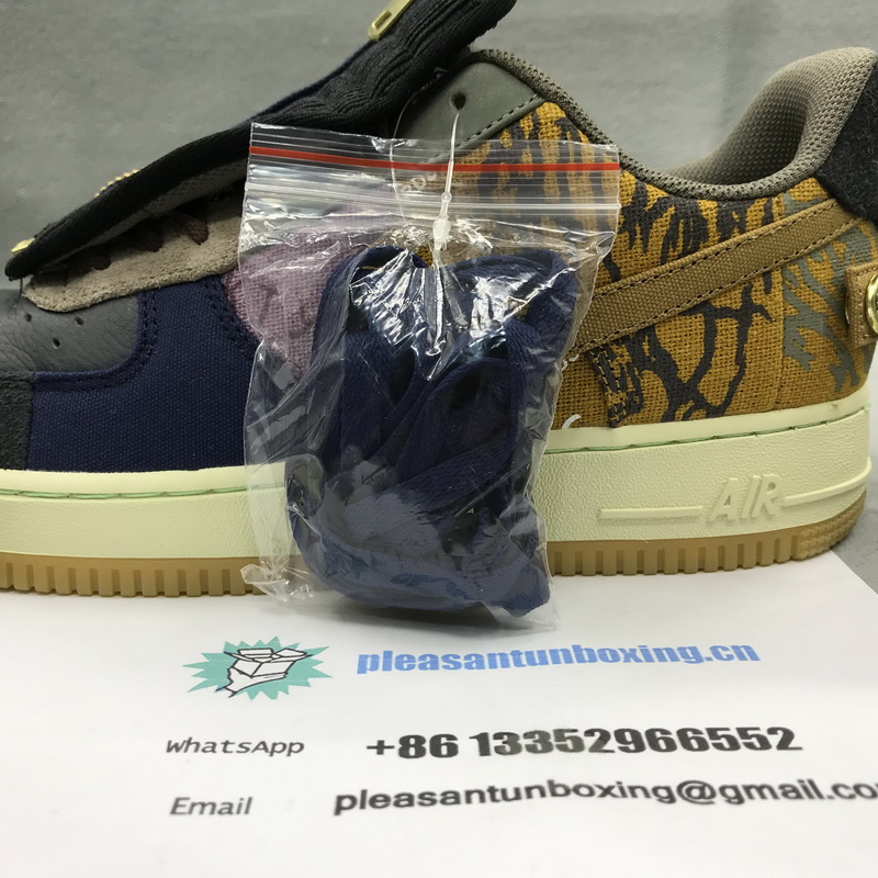 Authentic Travis Scott x Nike Air Force 1 GS