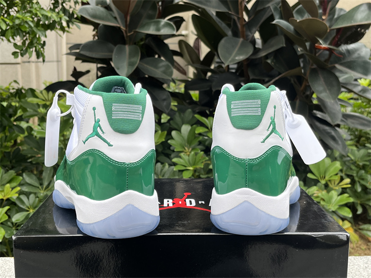 Authentic Air Jordan 11 Hunter Green