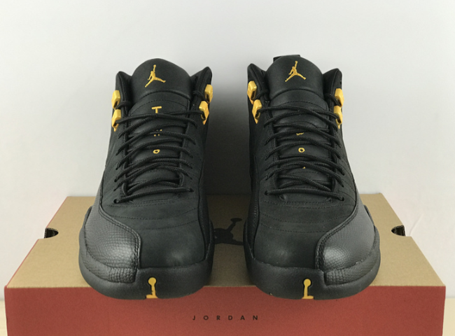 Authentic Air Jordan 12 “Black Taxi”