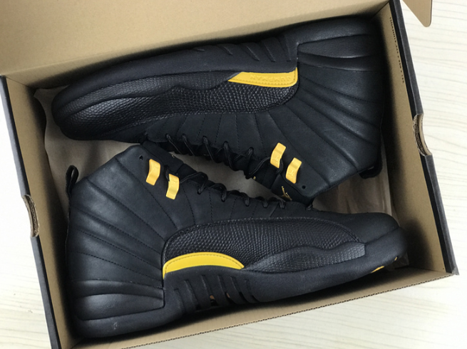 Authentic Air Jordan 12 “Black Taxi”