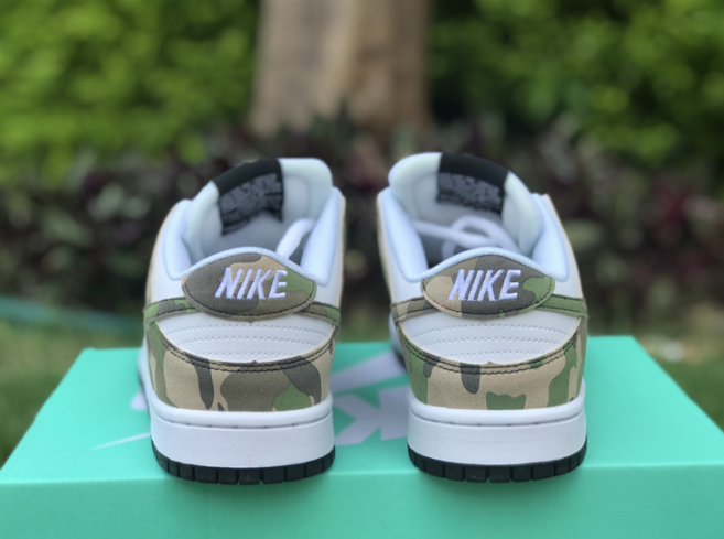 Authentic Nike SB Dunk Low Camo 