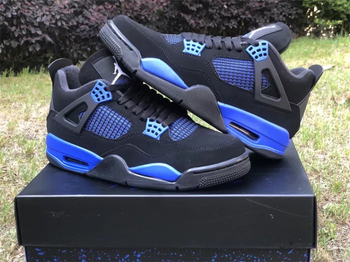 Authentic Air Jordan 4 “Blue Thunder”  