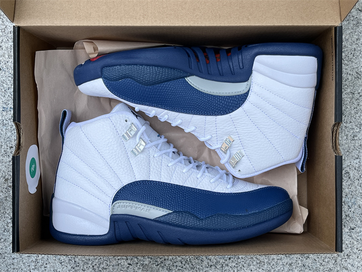 Authentic Air Jordan 12 “French Blue”