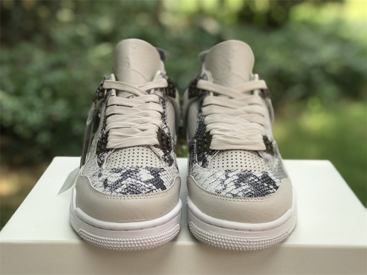 Authentic Air Jordan 4 Premium “Snakeskin”