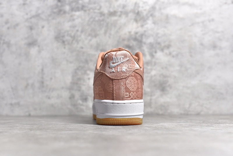 Authentic CLOT x Nike Air Force 1 Low “Rose Gold”