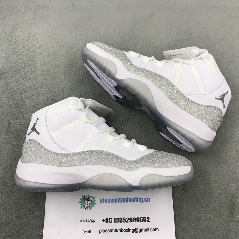 Authentic Air Jordan 11 WMNS “Metallic Silver”