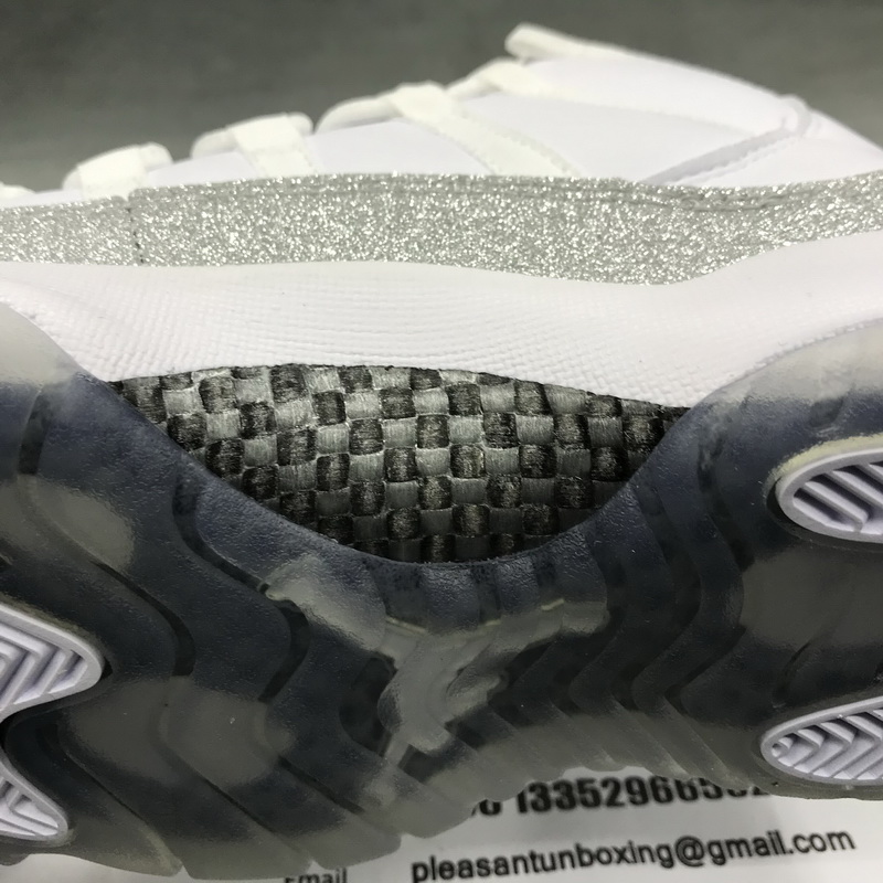 Authentic Air Jordan 11 WMNS “Metallic Silver”