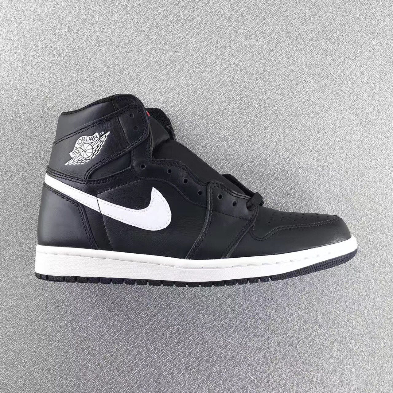 Authentic Air Jordan 1 Black YinYang