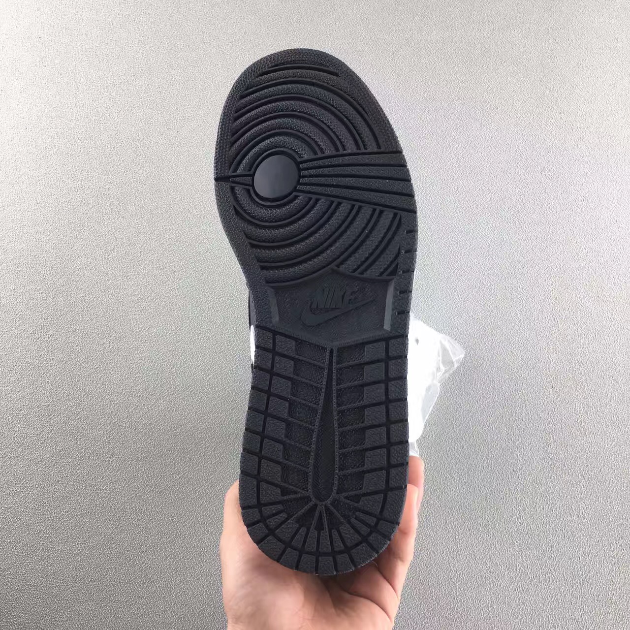 Authentic Air Jordan 1 Black YinYang