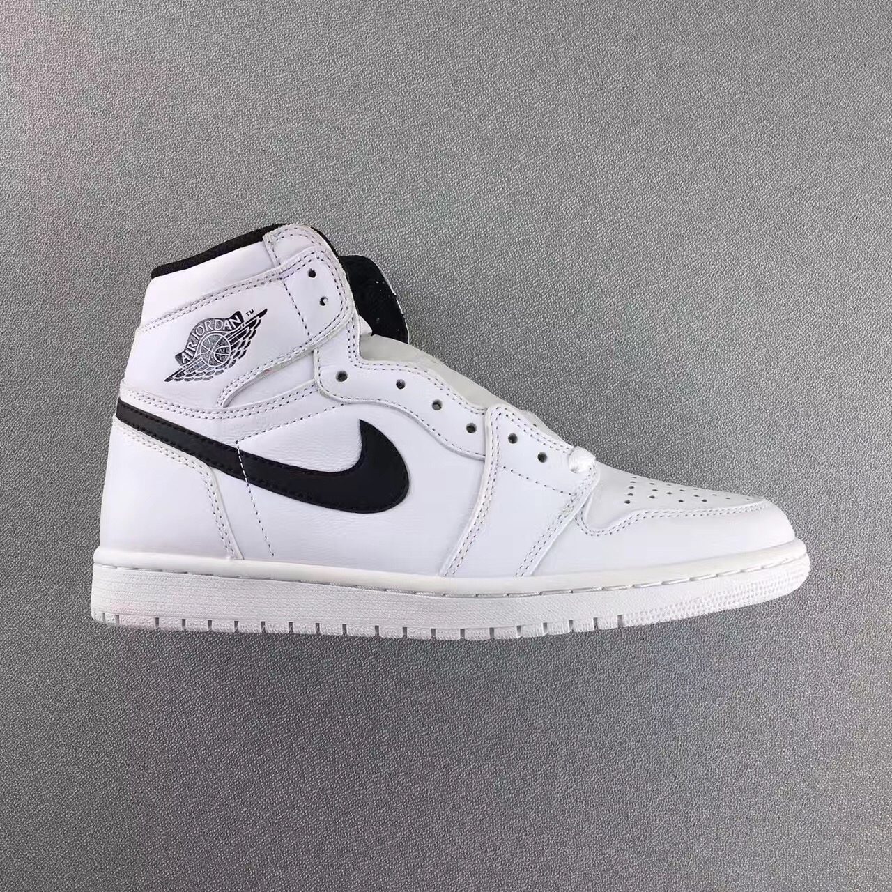 Authentic Air Jordan 1 White YinYang