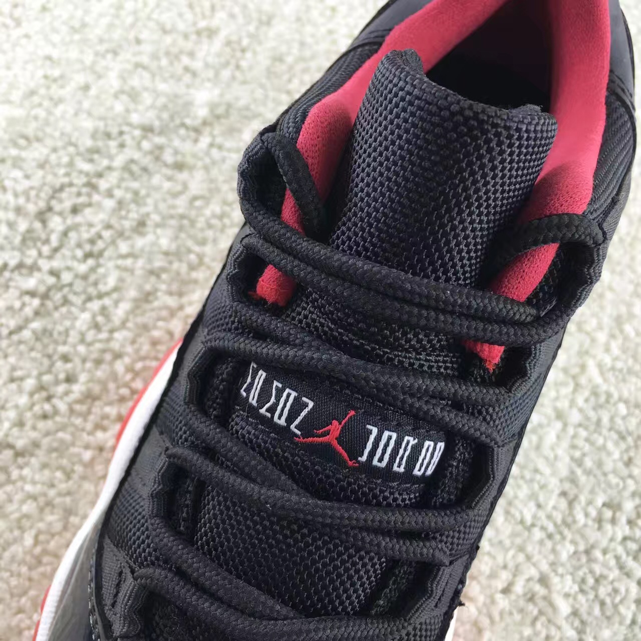 Authentic Air Jordan 11 GS Low Bred