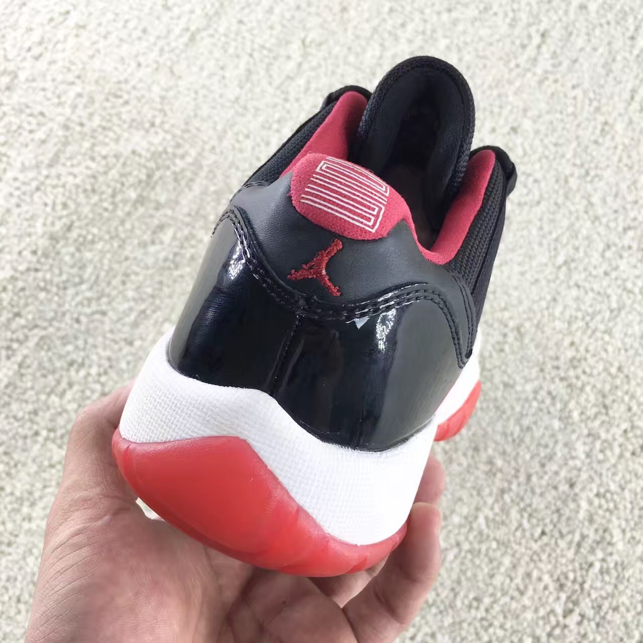 Authentic Air Jordan 11 GS Low Bred