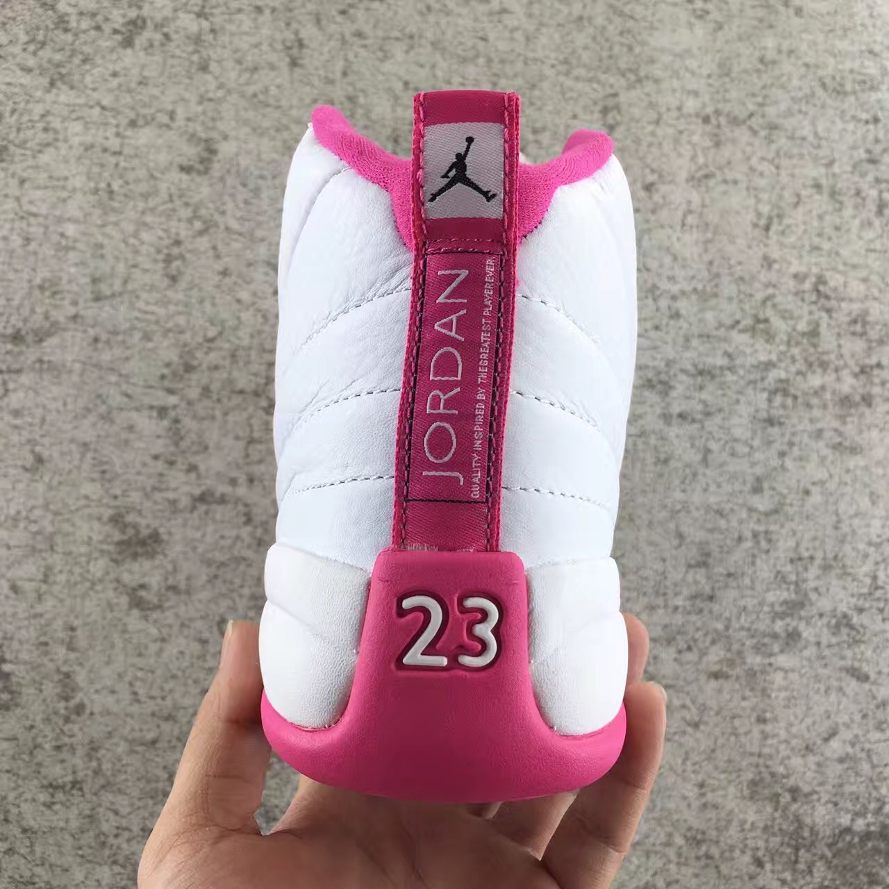 Authentic Air Jordan 12 GS Dynamic Pink