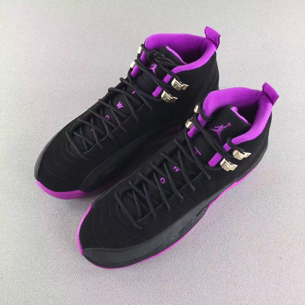 Authentic Air Jordan 12 GS Hyper Violet