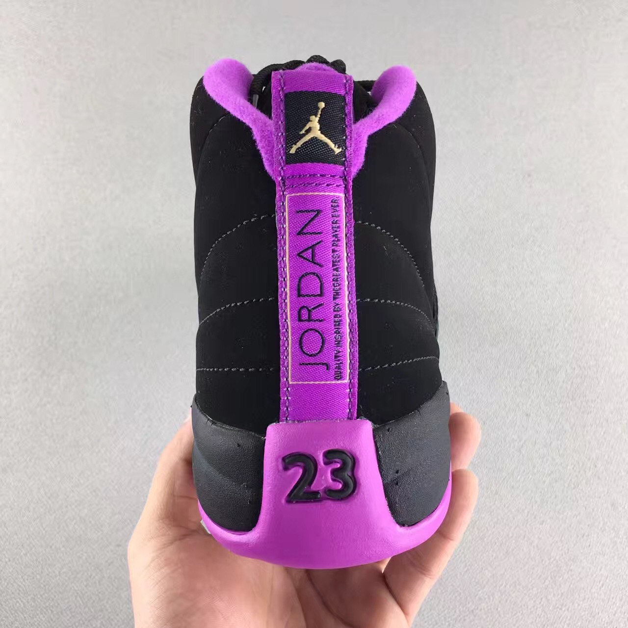 Authentic Air Jordan 12 GS Hyper Violet