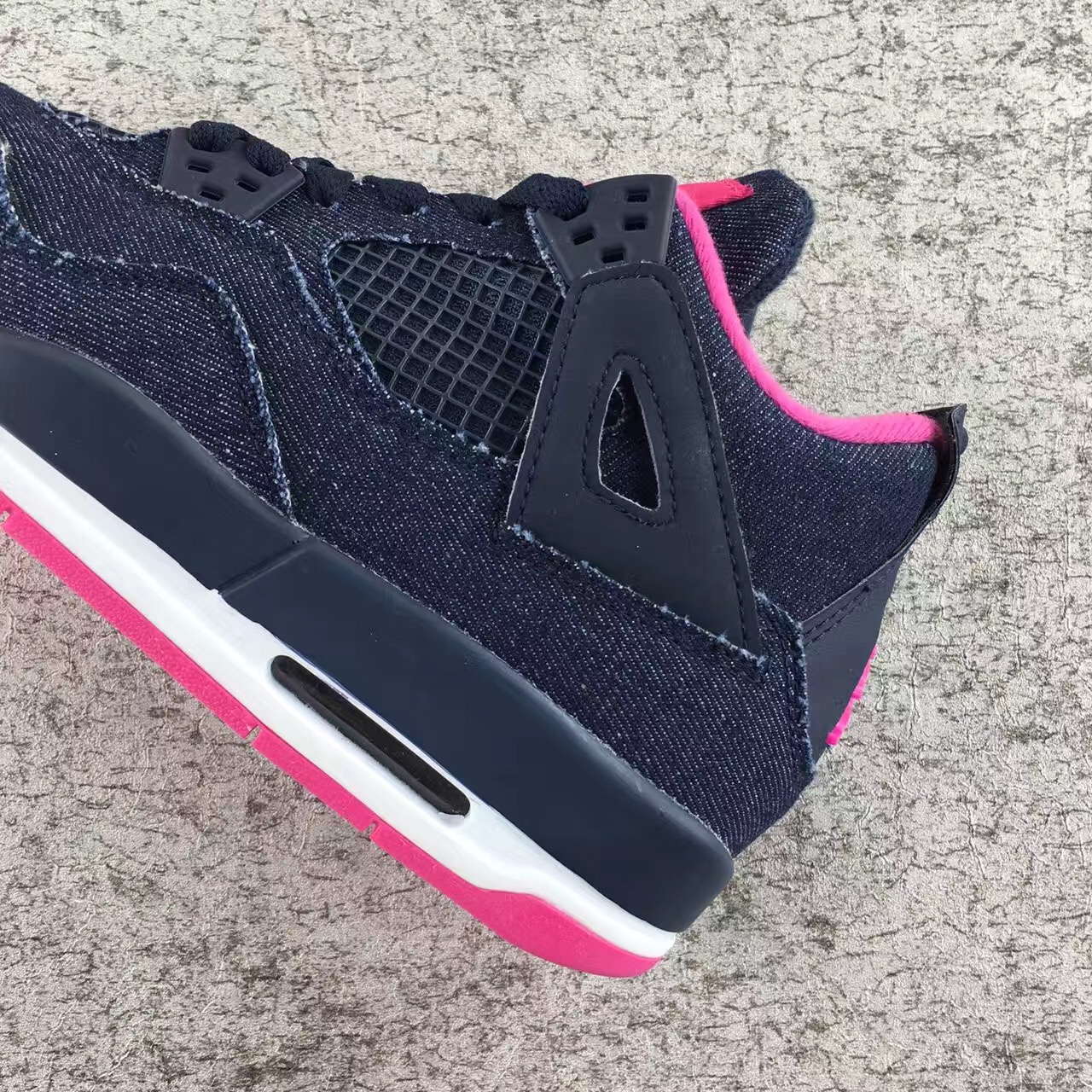 Authentic Air Jordan 4 GS Denim