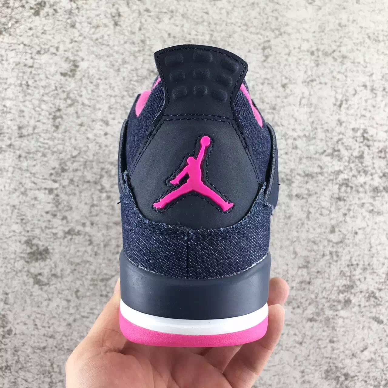 Authentic Air Jordan 4 GS Denim