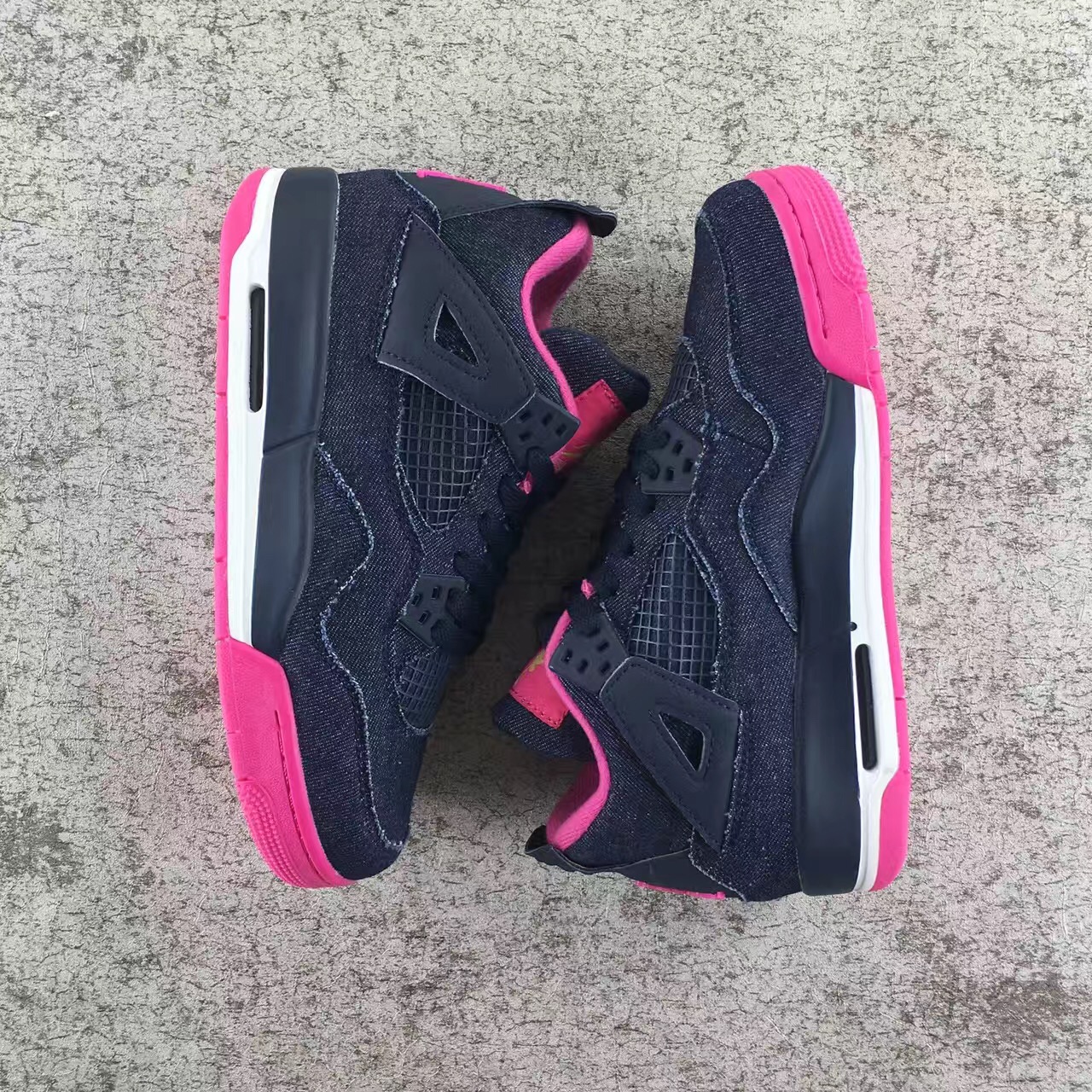 Authentic Air Jordan 4 GS Denim