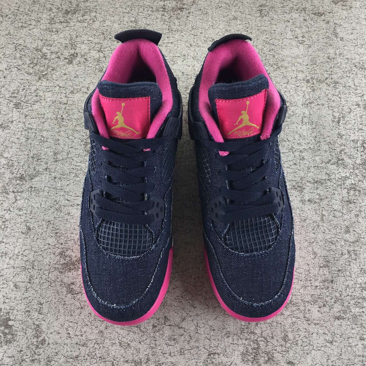 Authentic Air Jordan 4 GS Denim