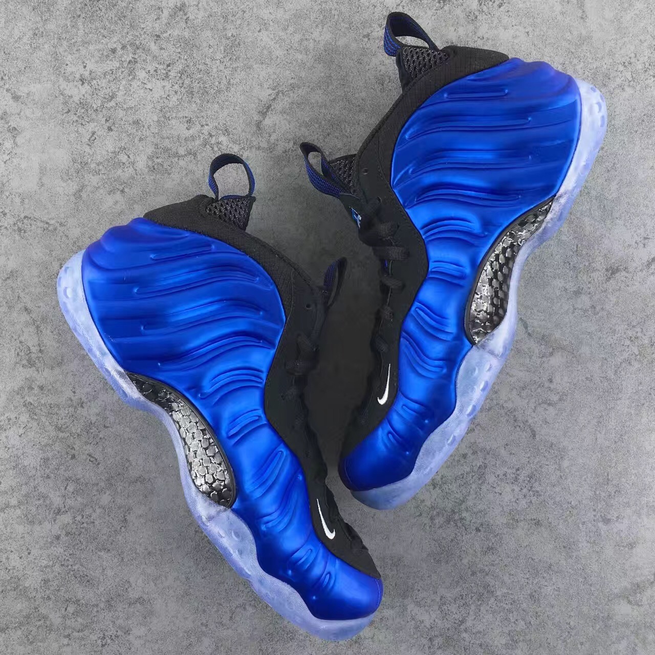 Authentic Nike Foamposite One Royal Blue