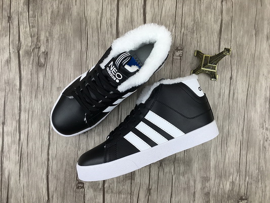 Adidas NEO High-Top  Women Shoes Lined with Fur -006