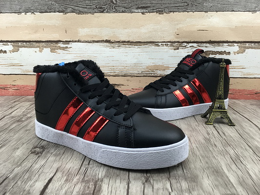 Adidas NEO High-Top  Women Shoes Lined with Fur -004