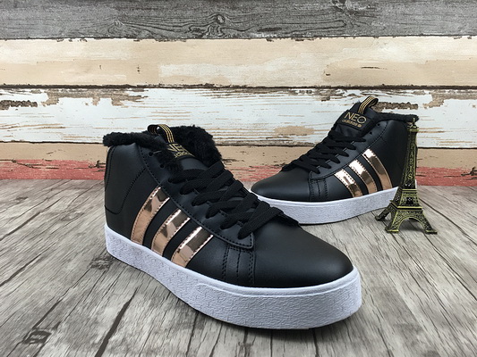 Adidas NEO High-Top  Women Shoes Lined with Fur -003